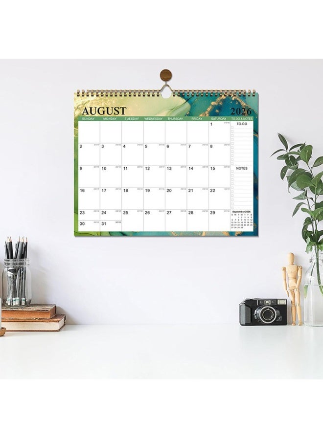 2026-2027 Calendar - Wall Calendar from Jan. 2026 -Jun. 2027, 18-Month Desk/Wall Calendar, Family Weekly Planner 14.8" x 11.5" Hanging Calendar for Planning and Organizing (2026 White) - Image 4